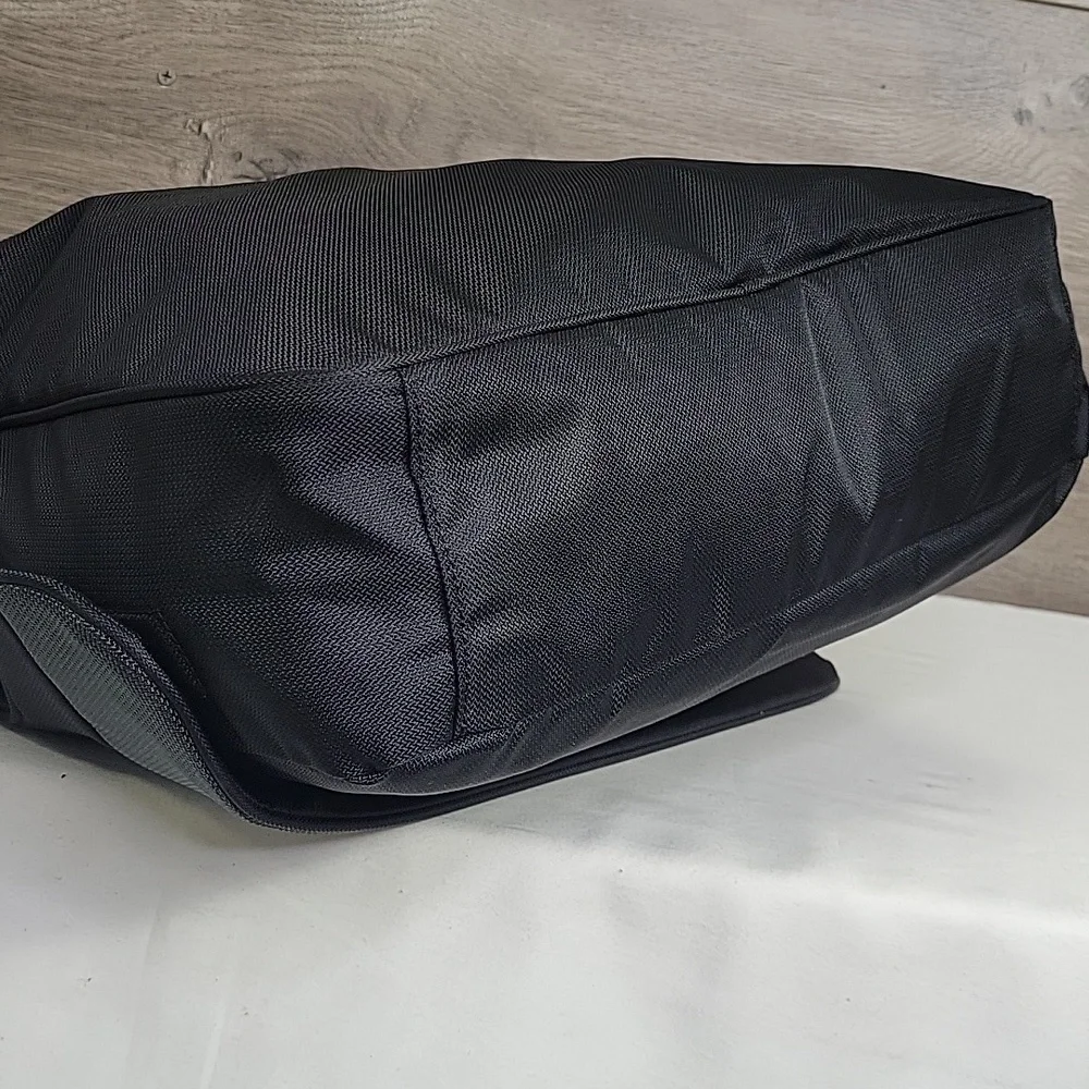Tumi T Tech Black and Gray Laptop Messenger Bag